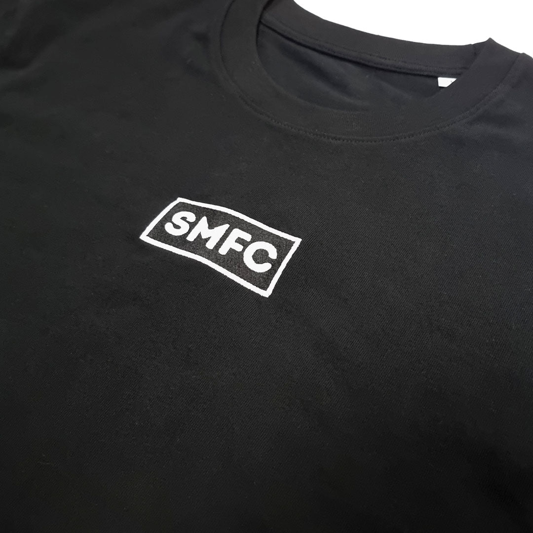 SMFC Heavy Cotton Block Text T-Shirt Black