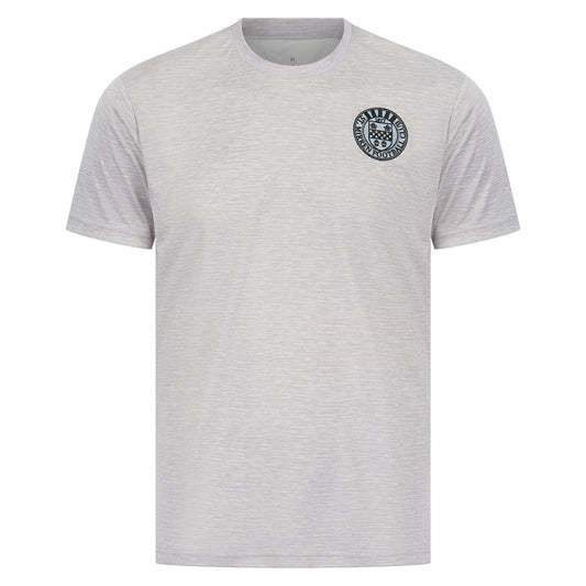 Jnr SMFC Crest T-Shirt Light Grey Marl