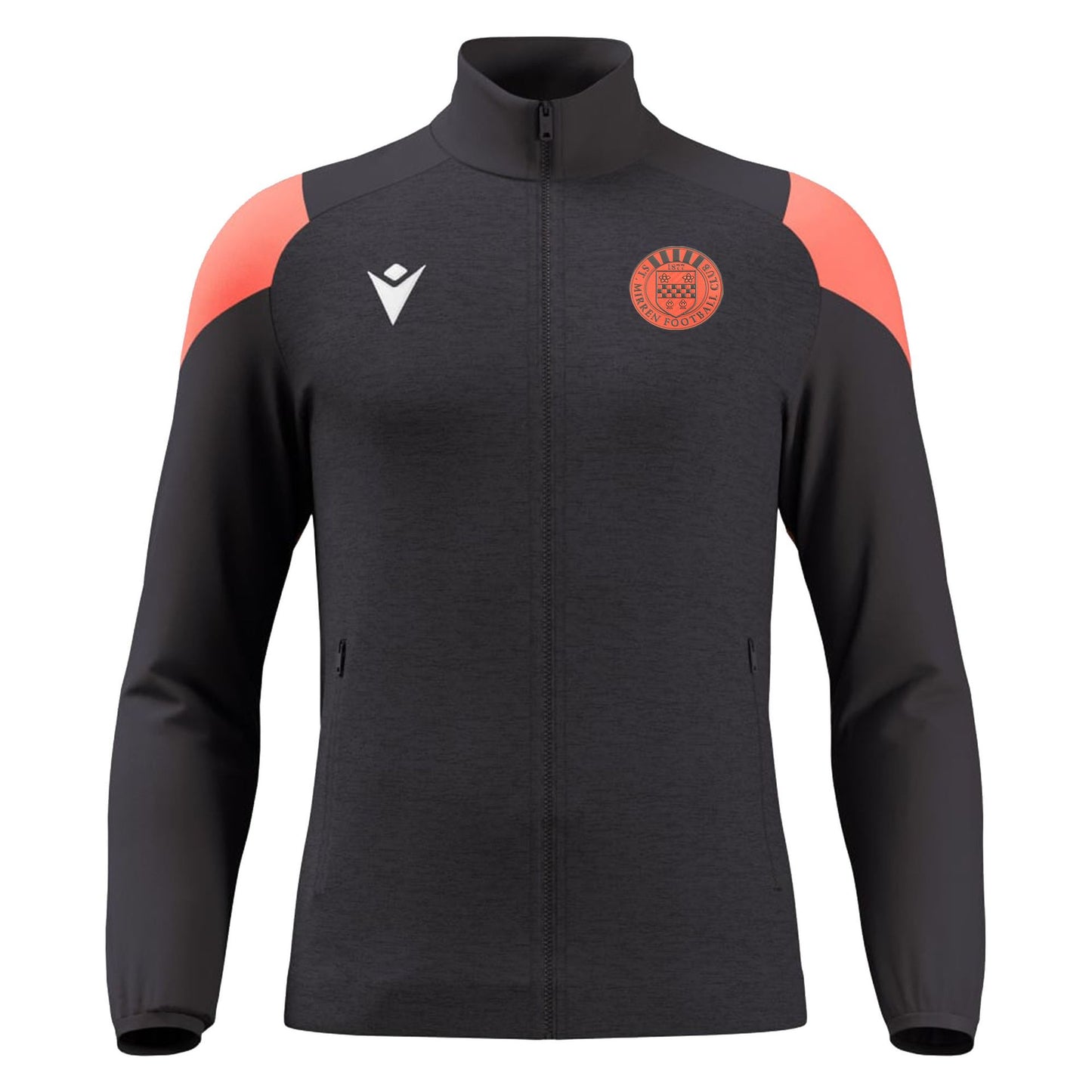 Jnr SMFC 24/25 Track Top Coral|Anthracite