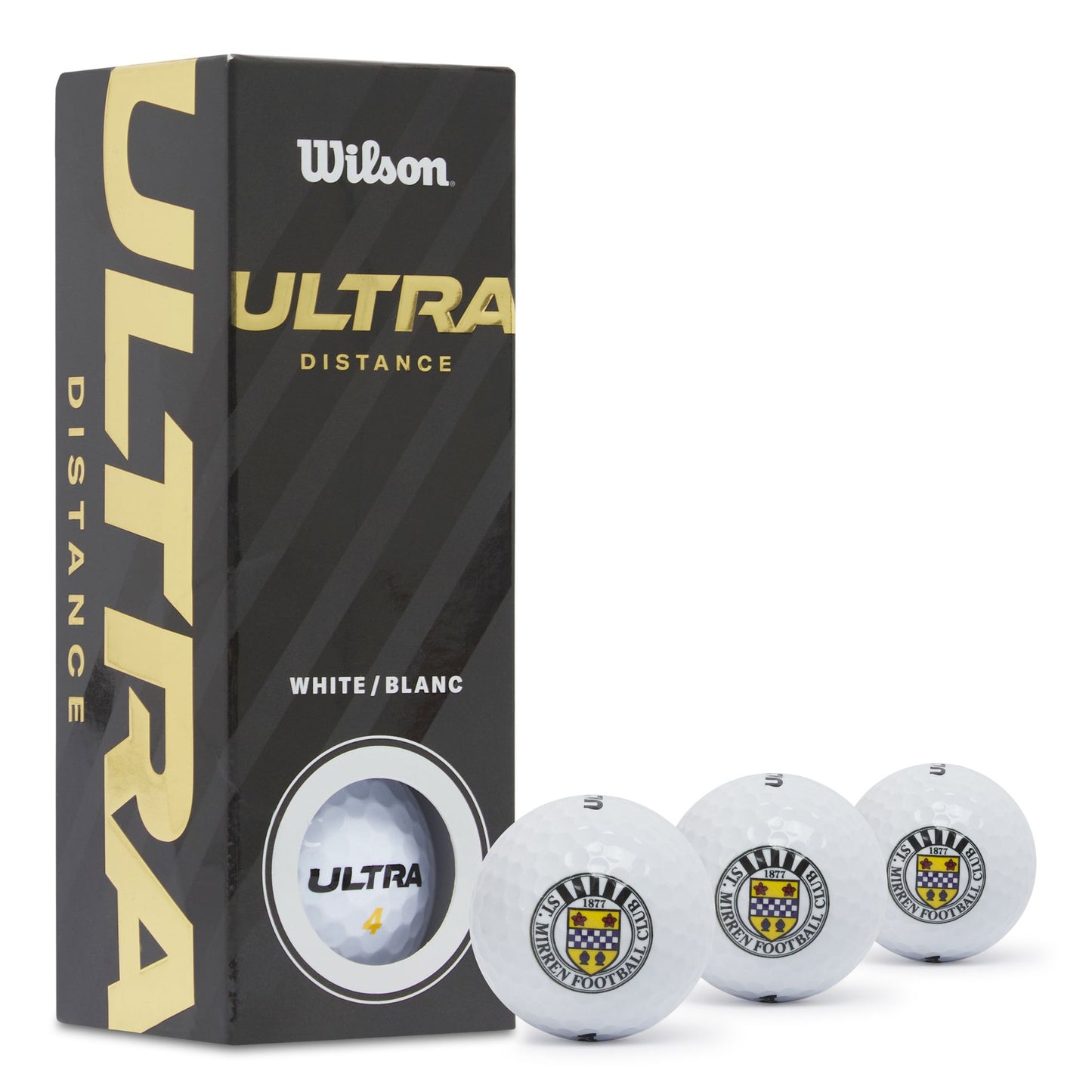 Wilson Ultra Distance Golf Balls (Pack of 3)