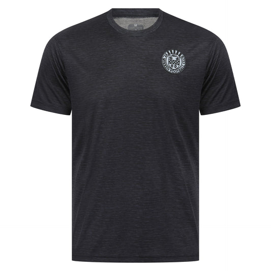 Jnr SMFC Crest T-Shirt Dark Grey Marl