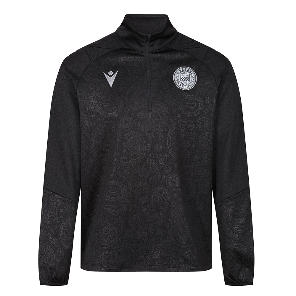 Jnr SMFC 24/25 Matchday Warm-up 1/4 Zip Black