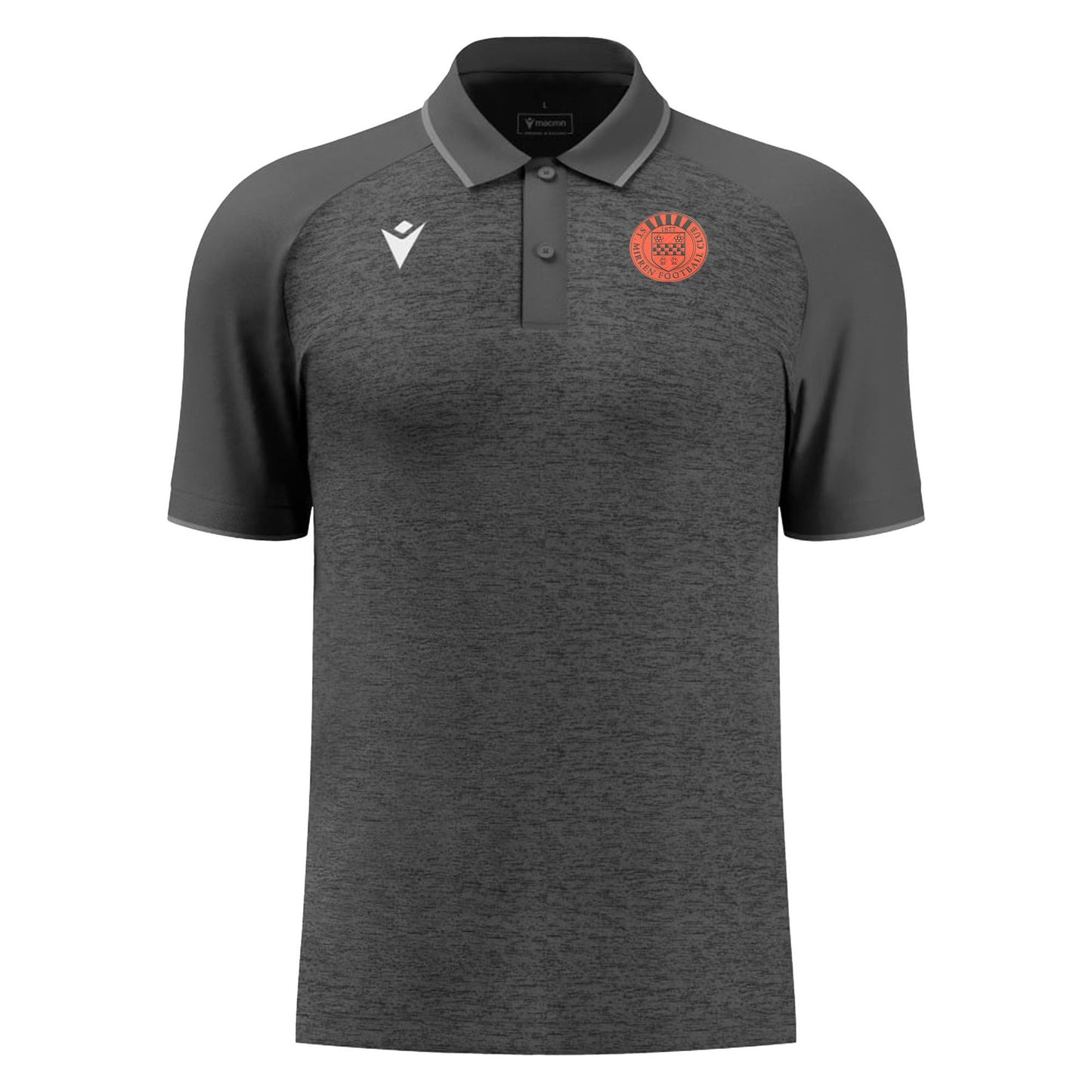 Jnr SMFC 24/25 Travel Polo Anthracite