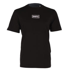 SMFC Heavy Cotton Block Text T-Shirt Black